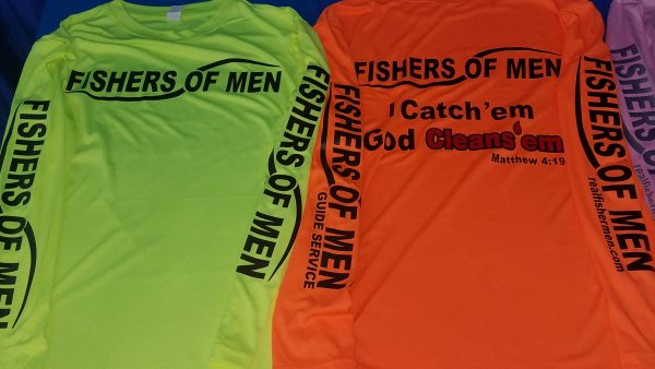 Fishers of Men Scholarship Fundraiser Shirt - Long Sleeve Fishing Shirt