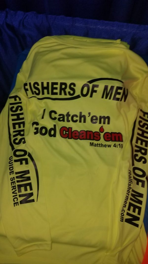 Fishers of Men Scholarship Fundraiser Shirt - Long Sleeve Fishing Shirt - Image 4