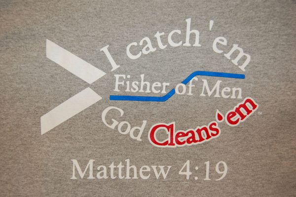 Fishers of Men Scholarship Fundraiser Shirt - Short Sleeve Cotton - Image 3